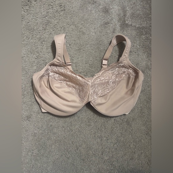 Glamorise Women's Brown Floral Plus Size
(FRONT-CLOSE) Size 40G - Picture 2 of 8